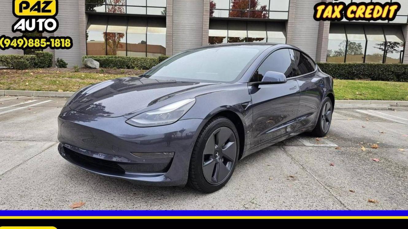 TESLA MODEL 3 2021 5YJ3E1EAXMF059005 image